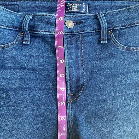 Abercrombie & Fitch Mid-Rise Jean Leggings - Size 28 (6R) - Picture 5 of 8